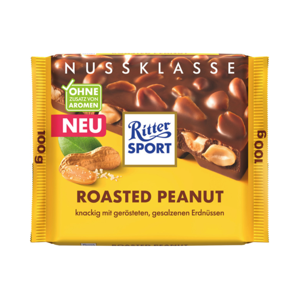 Ritter Sport Nuss­Klasse Roasted Peanut, 100g